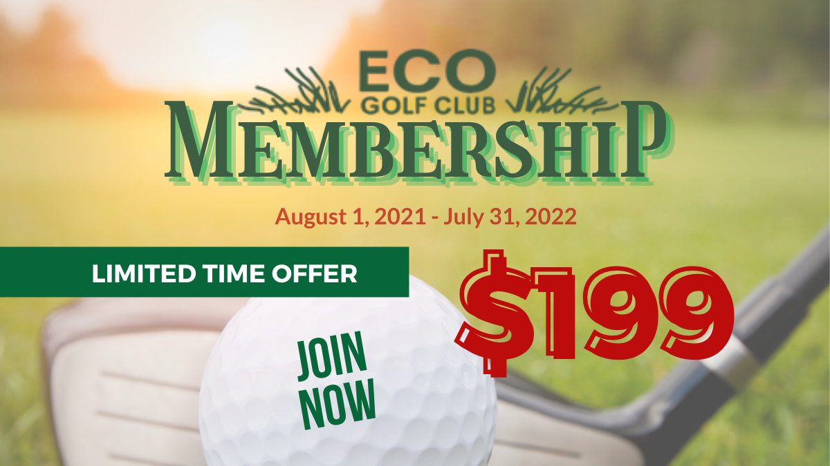Eco Golf Membership Offer