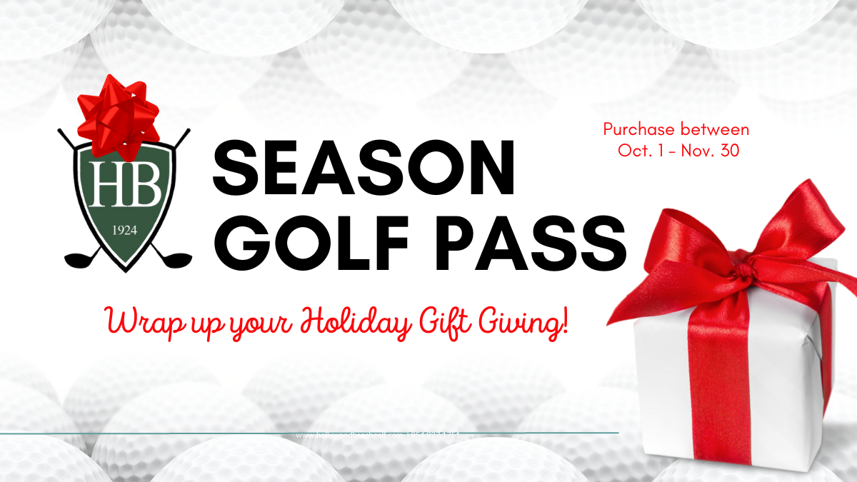 Shop Now for our Pre-Paid Golf Pass