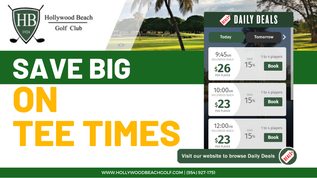 Save Big On Tee Times With Daily Deals